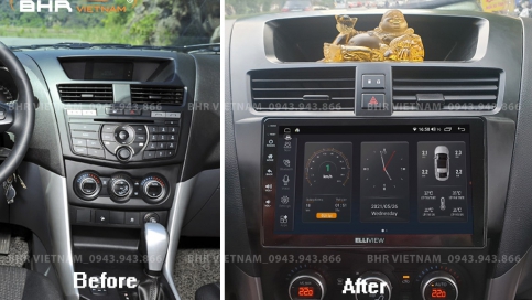 Màn hình DVD Android liền camera 360 xe Mazda BT50 2013 - nay | Elliview S4 Deluxe 